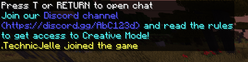 Screenshot of Discord Inviter